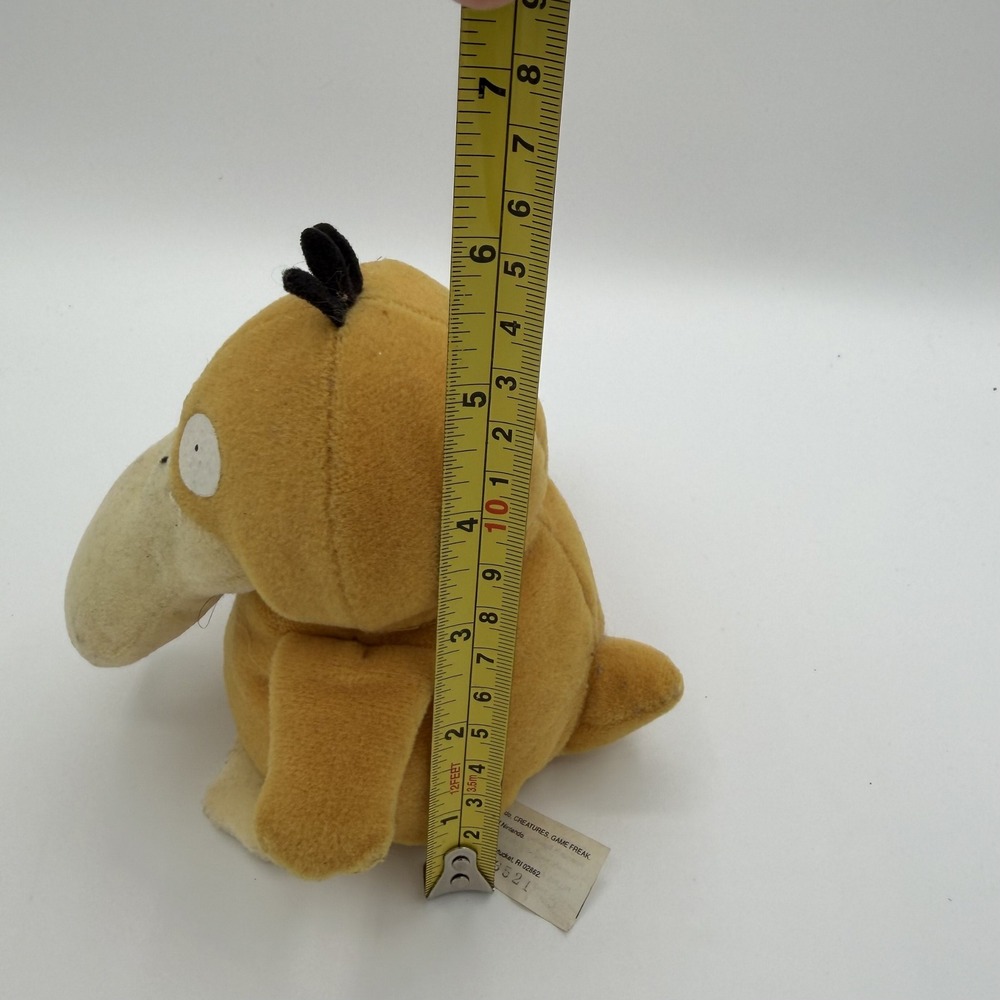 Vintage Pokemon‎ Psyduck Plush Toy 1998 Hasbro Nintendo Stuffed Animal - Picture 6 of 7